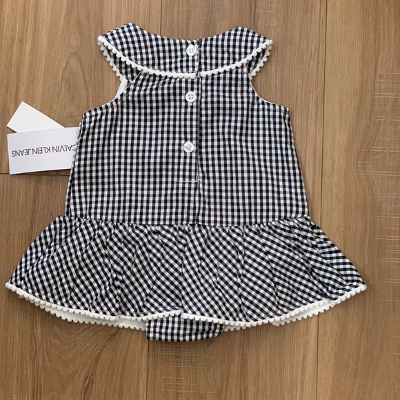 Calvin Klein JEANS Infant Girls Dress - Picture 3 of 3